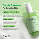 Clean and Glow Green Barley Gel Cleanser