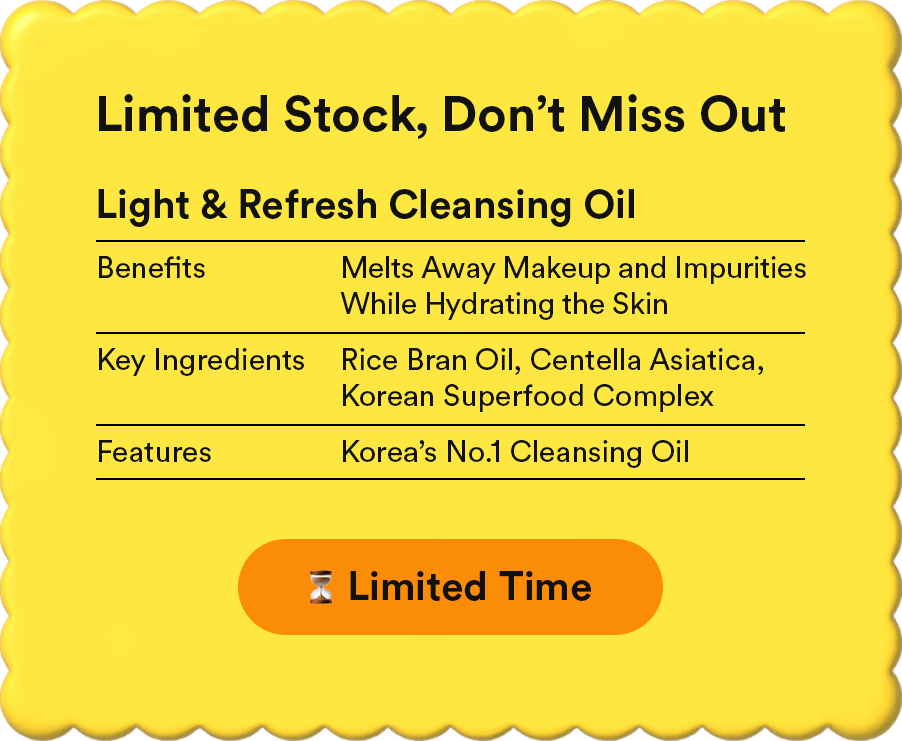 [Amazon] Clean and Glow Green Barley Cleansing Oil